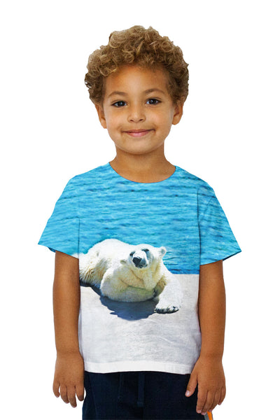 Kids Warm Water Polar Bear&nbsp;Kids T-Shirt