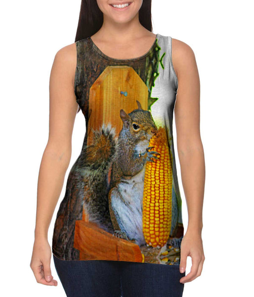 Corn Squirrel&nbsp;Womens Tank Top