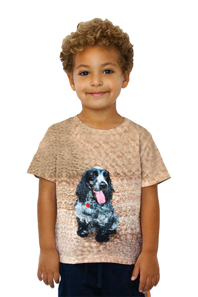 Kids Salt And Pepper Cocker Spaniel&nbsp;Kids T-Shirt