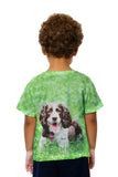 Kids Outgoing Cocker Spaniel In Garden