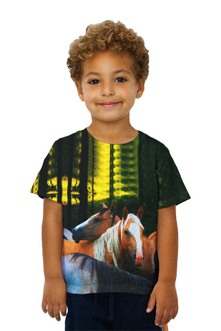 Kids Horse Herd