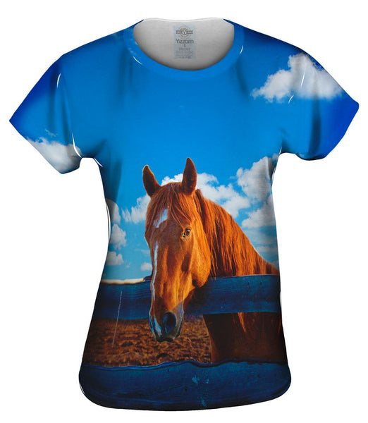 Fearless Stable Horse Womens Top