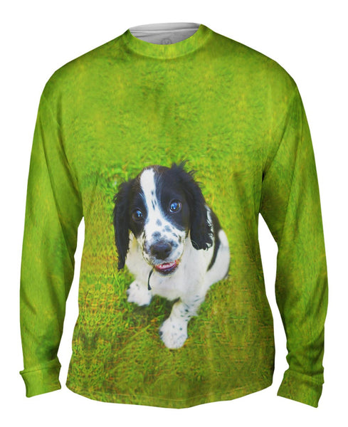 Fuzzy Little Cocker Spaniel&nbsp;Mens Long Sleeve