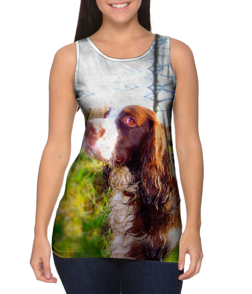 Scruffy Haired Cocker Spaniel&nbsp;Womens Tank Top