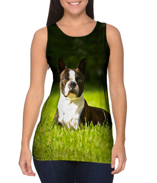 Giddy Boston Terrier&nbsp;Womens Tank Top