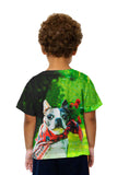 Kids Super Hero Boston Terrier