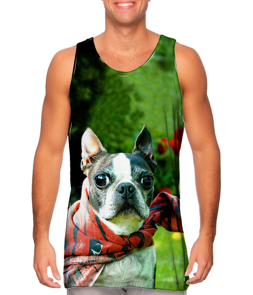 Super Hero Boston Terrier&nbsp;Mens Tank Top