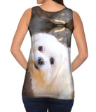 Obedient White Maltese