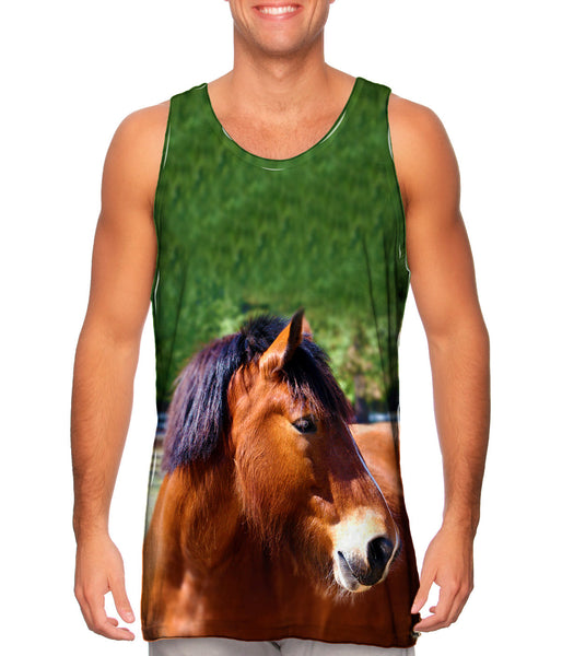 Longing  Horse&nbsp;Mens Tank Top