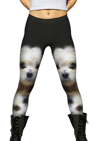 Mellow Baby Maltese&nbsp;Womens Leggings
