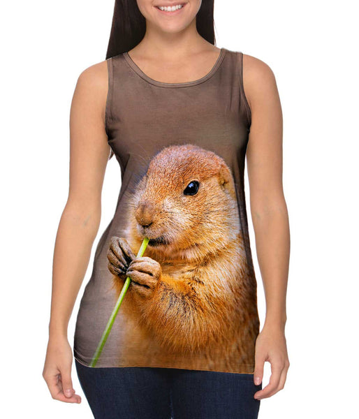 Juicy Grass Prairie Dog&nbsp;Womens Tank Top