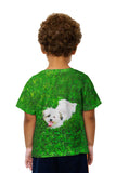 Kids Maltese Rolling Around