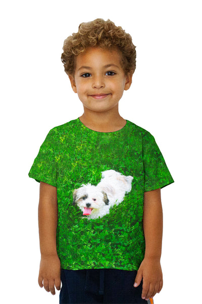 Kids Maltese Rolling Around&nbsp;Kids T-Shirt