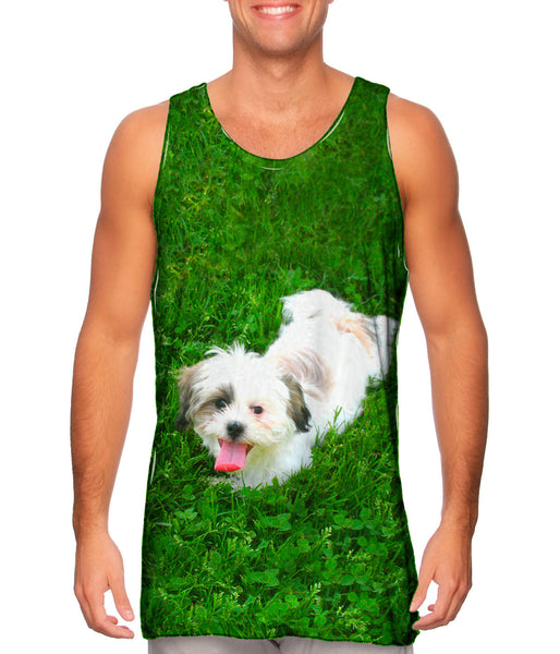 Maltese Rolling Around&nbsp;Mens Tank Top