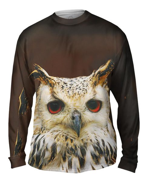 Grandiose White Eagle Owl&nbsp;Mens Long Sleeve