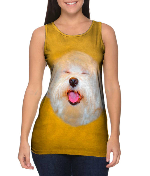 Singing Maltese&nbsp;Womens Tank Top