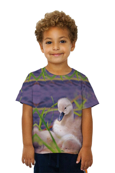 Kids Fluffy Violet Ducks&nbsp;Kids T-Shirt