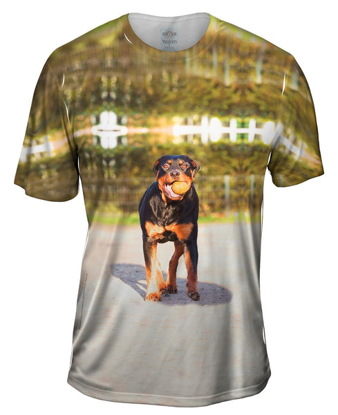 Love To Play Rottweiler Mens T-Shirt