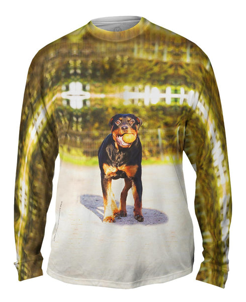 Love To Play Rottweiler&nbsp;Mens Long Sleeve