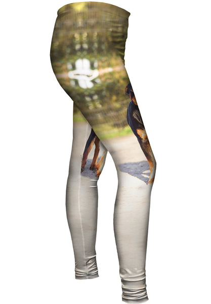 Love To Play Rottweiler&nbsp;Womens Leggings