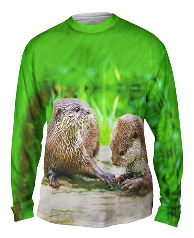 Manicure Asiatic Otters
