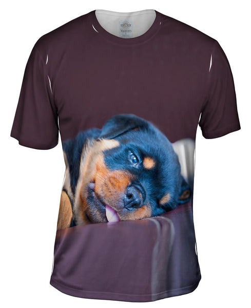 Long Night Rottweiler Mens T-Shirt