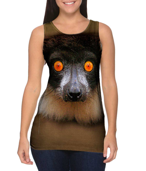 Look Into My Eyes Lemur&nbsp;Womens Tank Top
