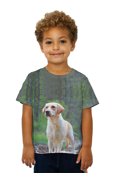 Kids Fearless Hunter Golden Retriever&nbsp;Kids T-Shirt