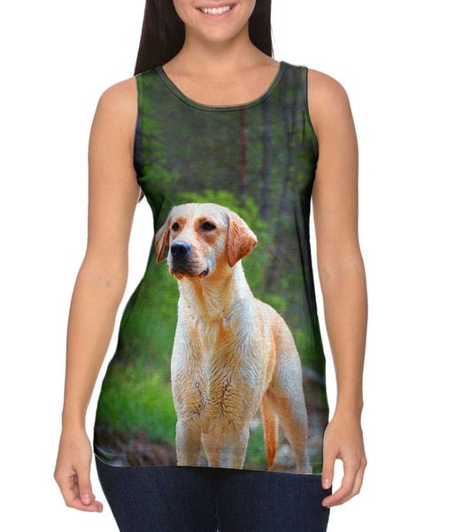 Fearless Hunter Golden Retriever&nbsp;Womens Tank Top