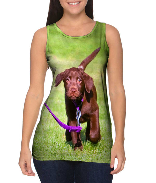 Dog Out For A Walk&nbsp;Womens Tank Top