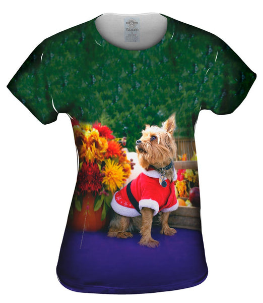 What Was That Christmas Yorkie Womens Top