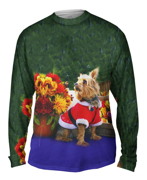 What Was That Christmas Yorkie&nbsp;Mens Long Sleeve