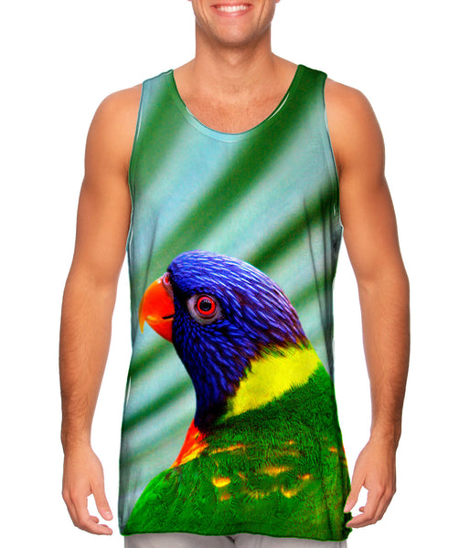 Spunky Parrot&nbsp;Mens Tank Top