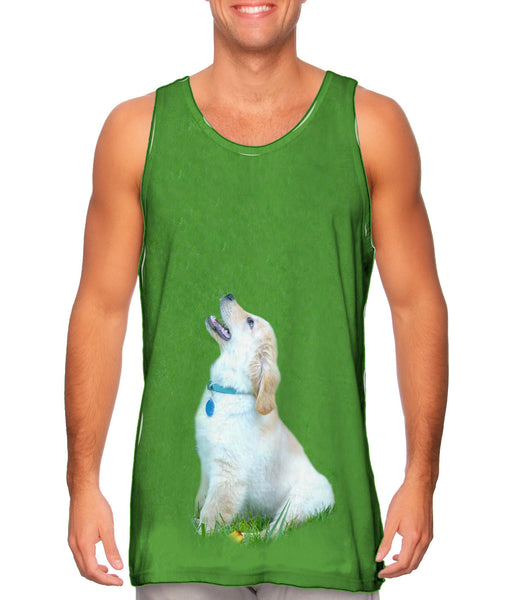 Singing Golden Retriever&nbsp;Mens Tank Top
