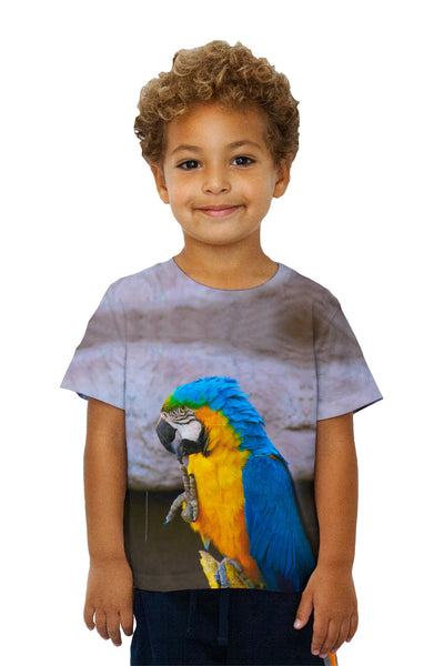 Kids Hang Nail Blue Parrot&nbsp;Kids T-Shirt