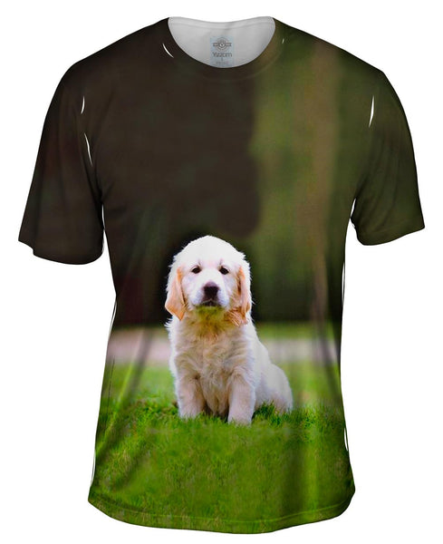 Tiny Puppy Retriever&nbsp;Mens T-Shirt