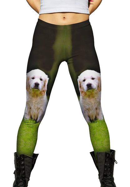 Tiny Puppy Retriever&nbsp;Womens Leggings