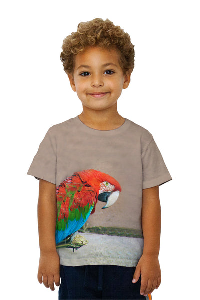 Kids Sassy Red Parrot&nbsp;Kids T-Shirt
