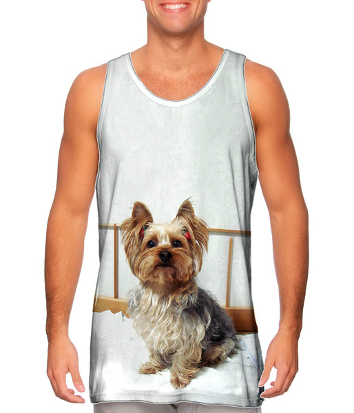 Fancy Yorkshire Terrier Mens Tank Top
