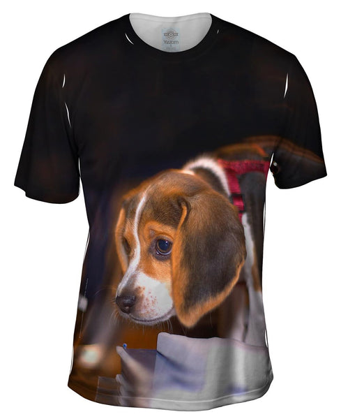 Cautious Beagle&nbsp;Mens T-Shirt