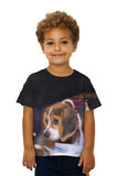 Kids Cautious Beagle
