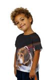 Kids Cautious Beagle