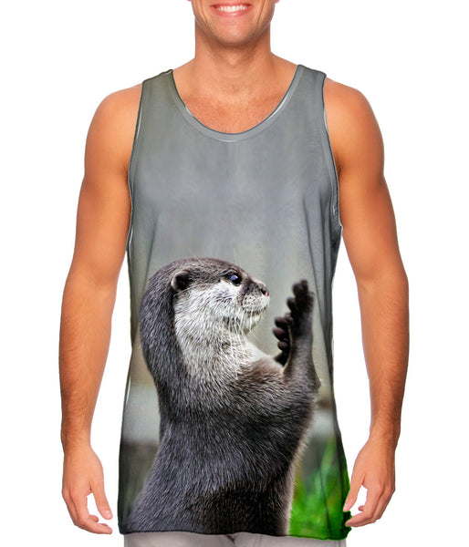 Prune Fingers Gray Muskrat&nbsp;Mens Tank Top