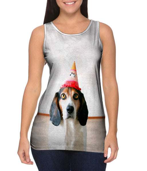 Happy Birthday Beagle&nbsp;Womens Tank Top