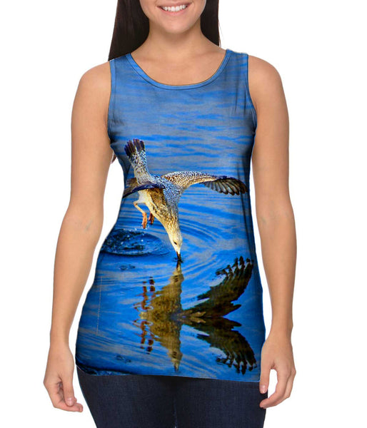 Think I Got Something Seagull&nbsp;Womens Tank Top