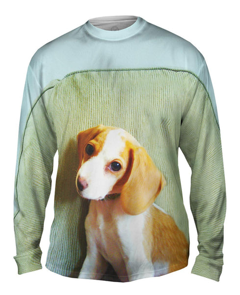 Bashful Little Beagle&nbsp;Mens Long Sleeve