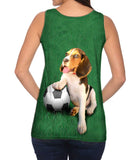 Wanna Play Soccer Beagle