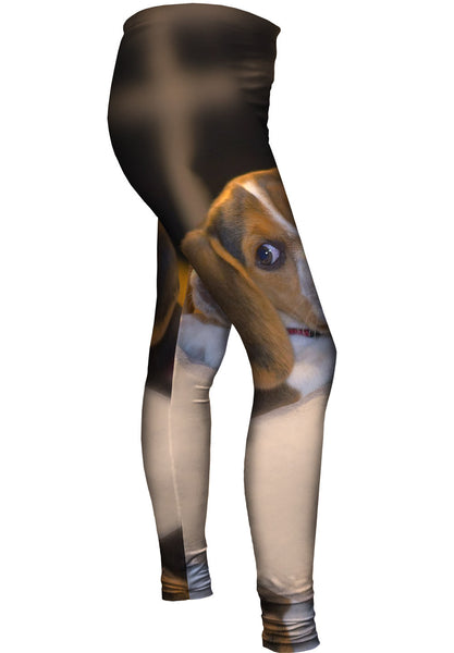 Snuggle Time Beagle&nbsp;Womens Leggings