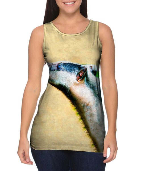 Wild Neon Honey Badger&nbsp;Womens Tank Top