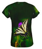 Wispy Yellow Butterfly
